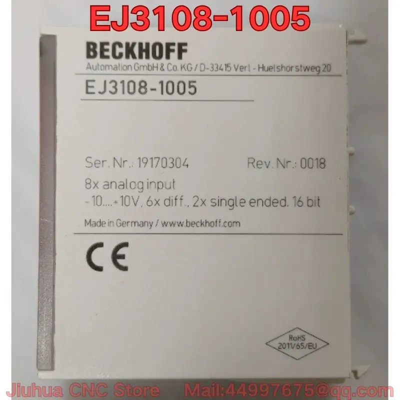 리퍼 EJ2008-0000 EJ1809-0000 EJ6002-0000 PLC 모듈 기능 리퍼가 정상