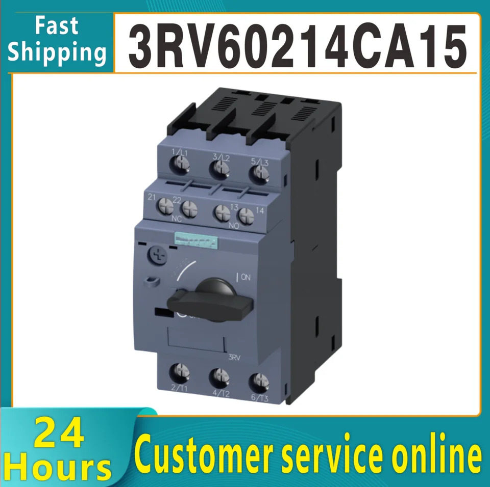 오리지널 모터 보호 회로차단기 3RV60214CA15 3RV6021-4CA15