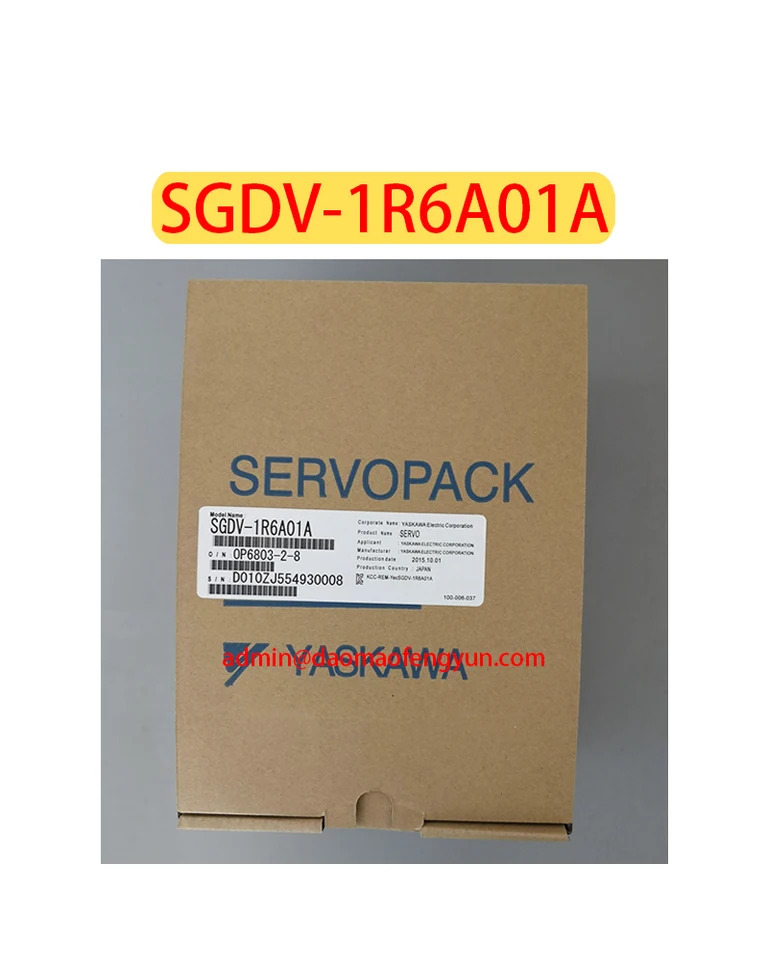SGDV-1R6A01A 서보 드라이브 SGDV 1R6A01A
