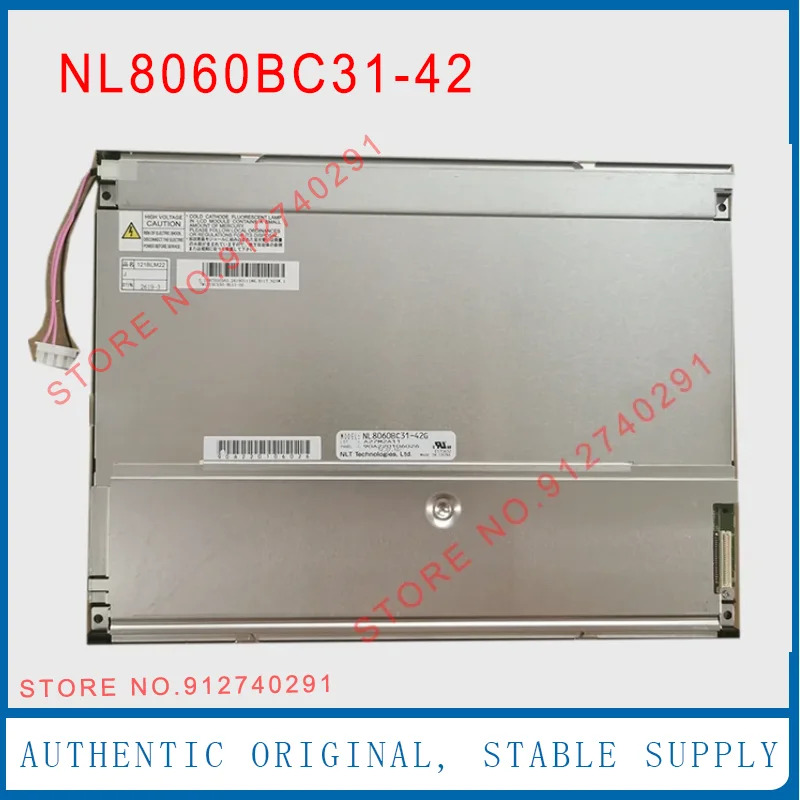 NECNL8060BC31-42 NL8060BC31-42D 오리지널 LCD 디스플레이 스크린 패널 12.1 인치 NL8060BC31-42G NL8060BC31-42E