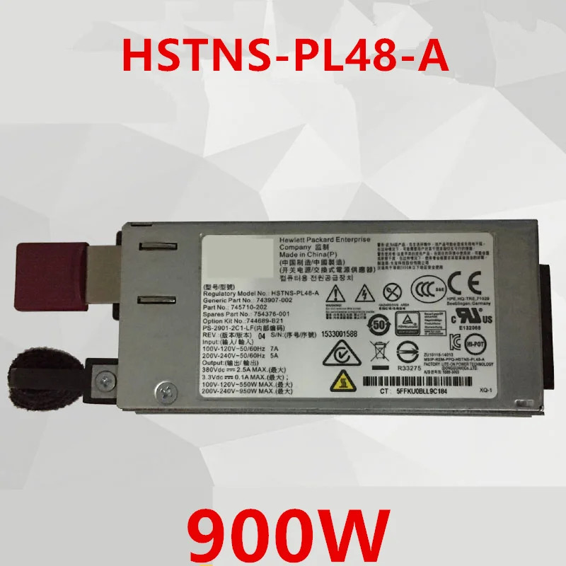 hp호환 DL180 DL160 G9 PSU 900W 전원공급장치 HSTNS-PL48-A 743907-002 744689-B21 754376-00 신