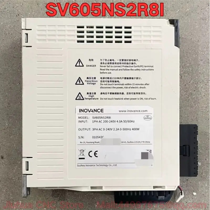 리퍼 SV605NS2R8I 서보 드라이브 기능 리퍼는 정상