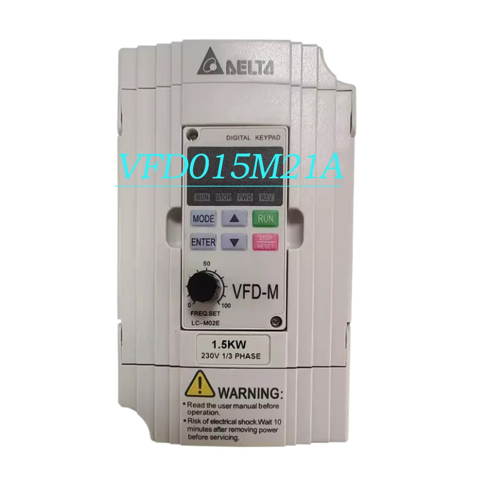 주파수 변환기 단상 속도조절기 VFD015M21A 220v 1.5kw