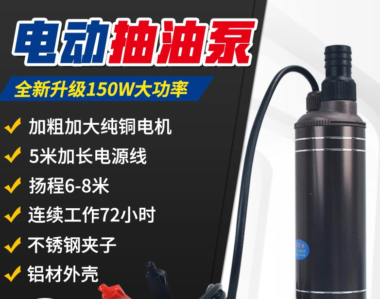 전기 잠수정 자체 프라이밍 펌프 물 흡입 12V 24 볼트
