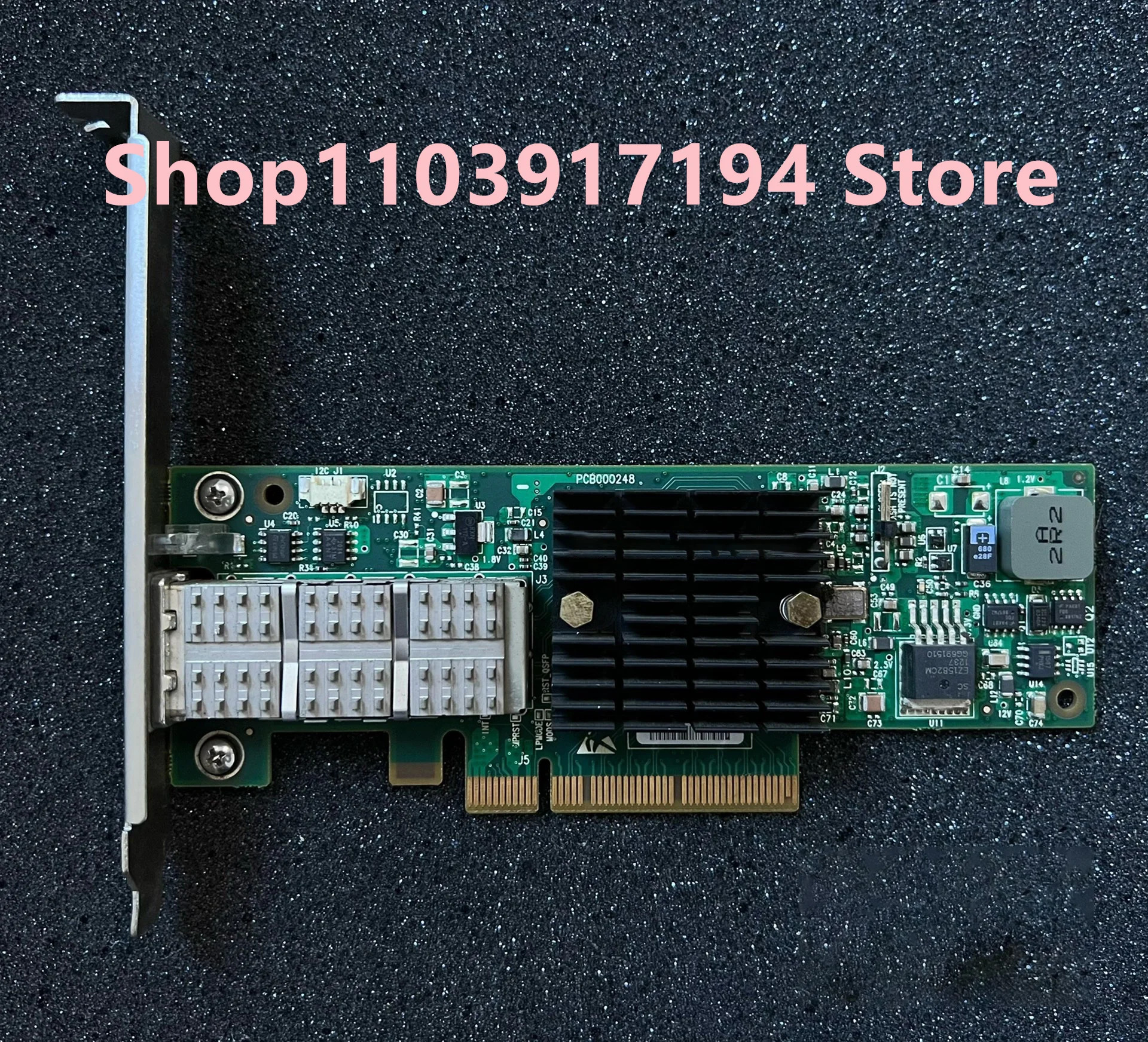 Mellonox MHQH19B-XTR 단일 포트 네트워크 카드 40Gb기가비트