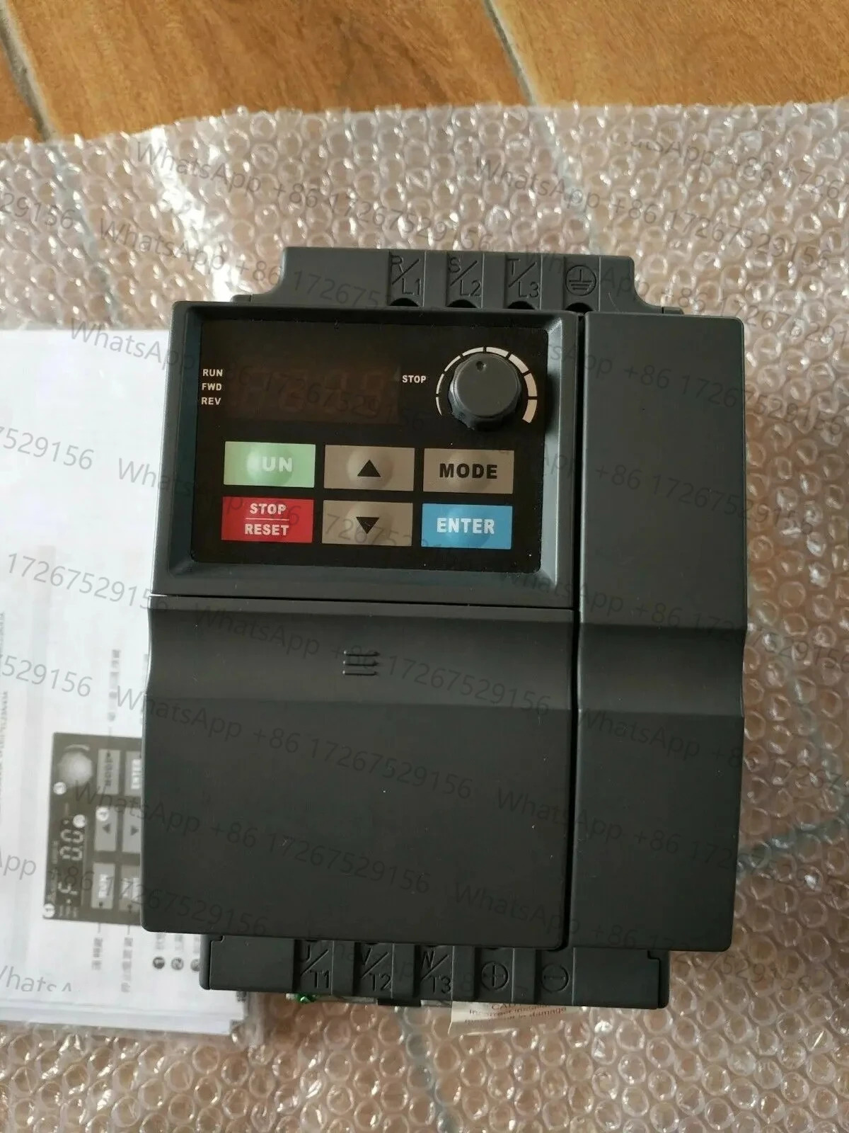 VFD037EL43A 인버터 480V 3상 VFD 037EL43A 새 신속