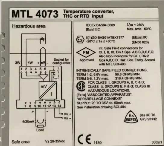 MTL4073 MTL4016 MTL4541B MTL4546 MTL5541 MTL4573