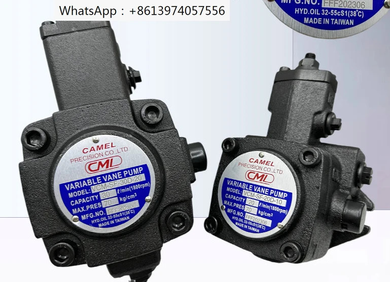 대만 Quanmao CML 오일 펌프 VCM-SF-20D 20C 20B 12D-10 30 VCM-SF-30D 40C-20