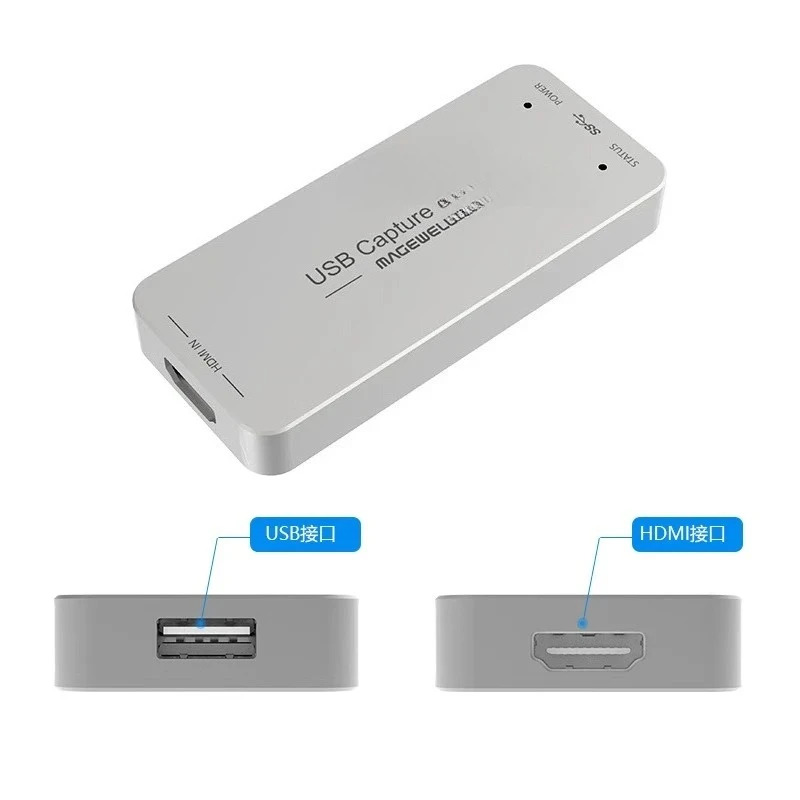 엘로웰 USB 캡처 Gen2 고화질 카드 PS4/5 카메라 비디오 라이브 32060