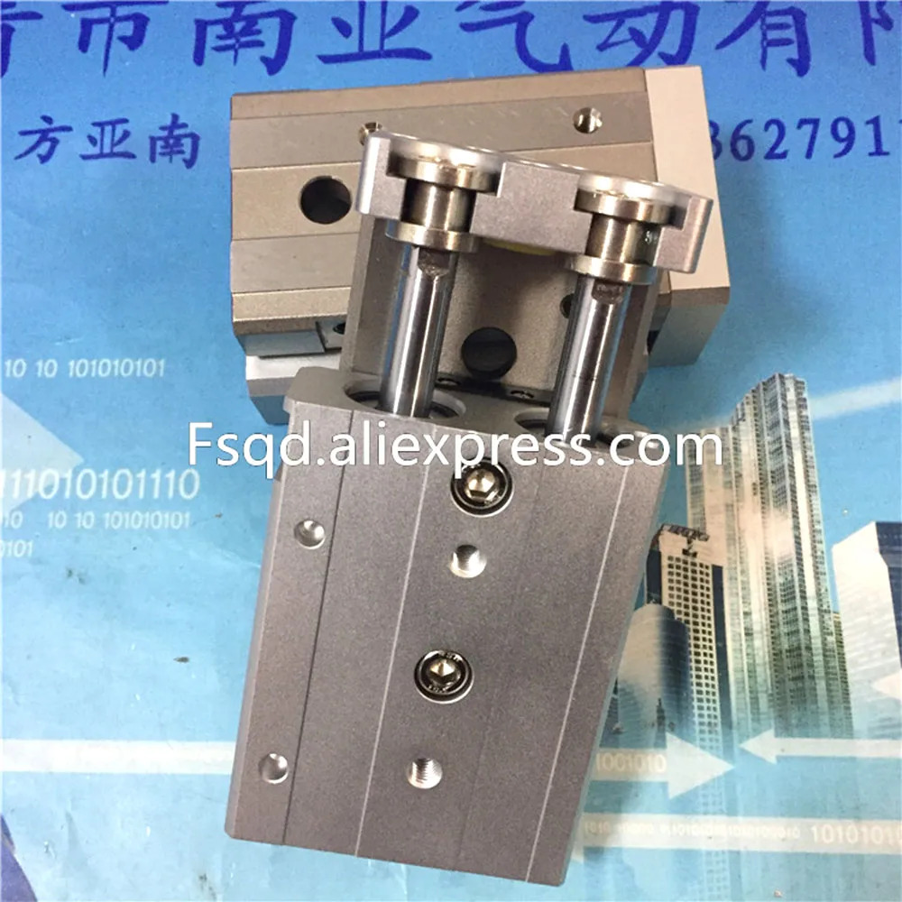 MXQ20-75A MXQ20-100A MXQ20-125A MXQ20-150A SMC 에어 슬라이드 테이블 실린더 공압 부품 MXQ 시리즈