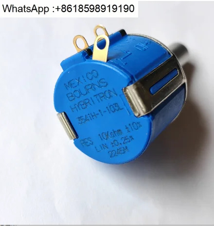 3541H-1-103L BOURNS 로터리 10Kohm 전위차계 10Kohms 0.25% 10회전