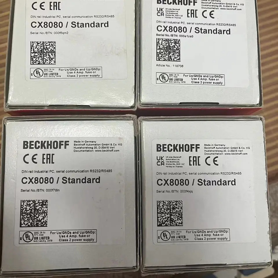 BECKHOFF CPU 컨트롤러 모듈 독일 CX8080