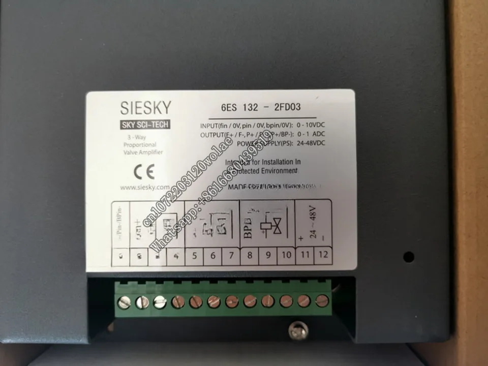 HAITIAN SIESKY 3방향 비례 밸브 증폭기 6ES 132-2FD03 6ES132-2FD03
