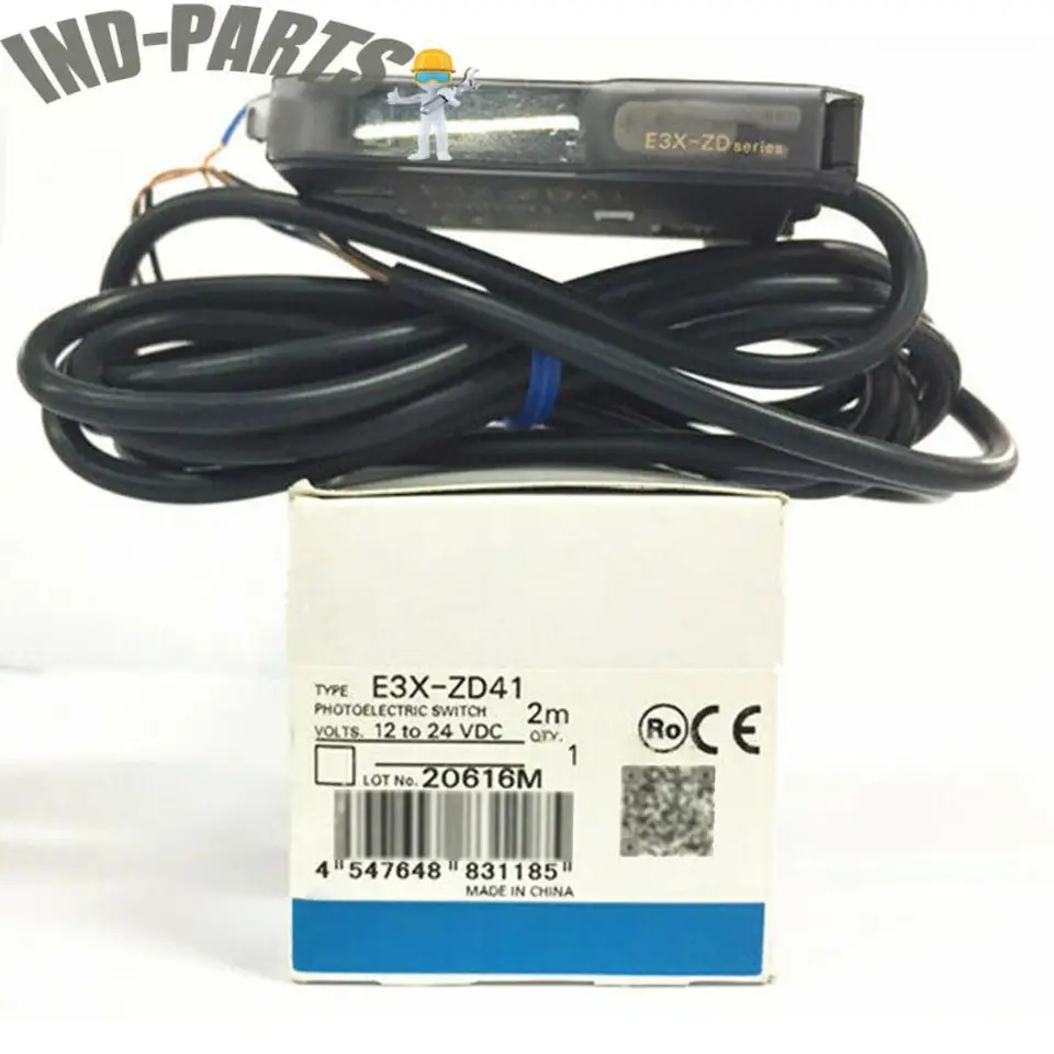 OMRON OPTIC AMP12-24VDC 광전스위치 센서 E3X-ZD41