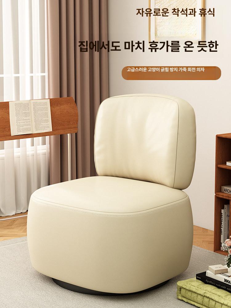 패브릭 소파의자 원룸 디자인 안락의자 윙체어 싱글쇼파 독서 모던 빈티지 - 상세 이미지 5