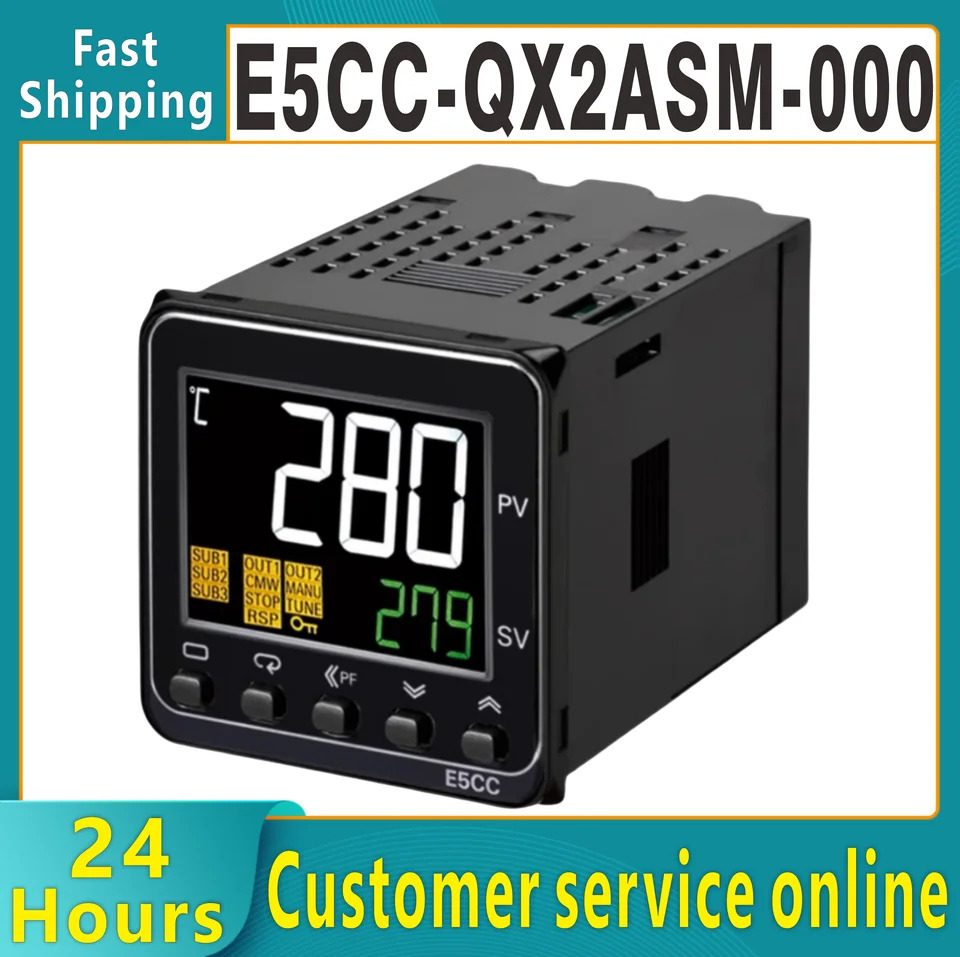 오리지널 온도 컨트롤러 E5CC-QX2ASM-000