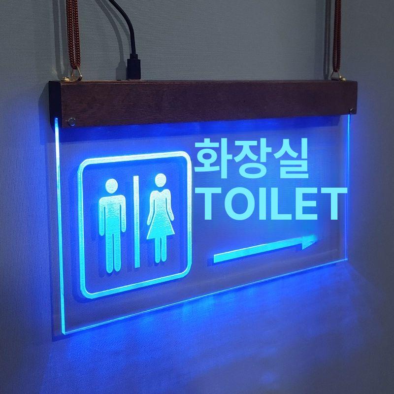 LED 라이트패널 간판 방향 야외 거치대 이정표 안내판 실내용 팻말 표지판 광고판 - 상세 이미지 2