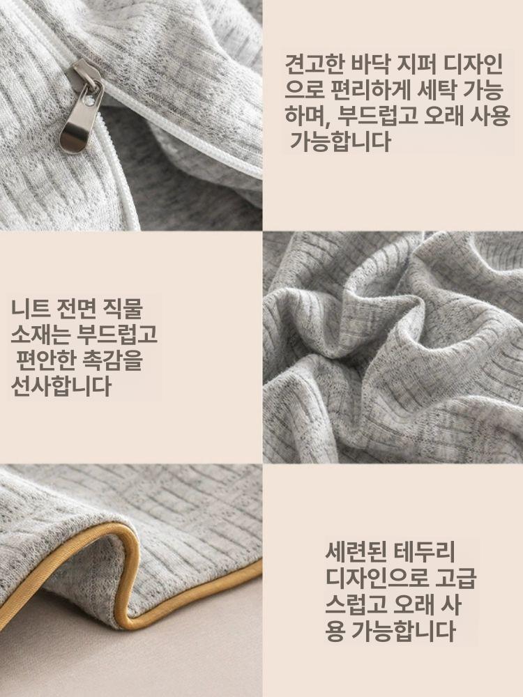 저밀도 라텍스베개 롱 베게 경추보호 필로우 옆잠 타원형 냉감 긴베개 낮은 통기성 - 상세 이미지 5