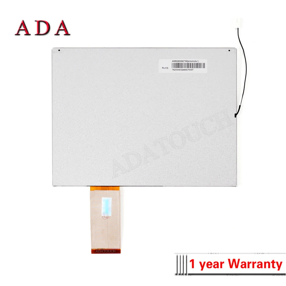 오리지널 LCD 디스플레이 패널 AM800600MZTMQWA4H AM800600MTMQWA4H AM800600M1TMQW02H 8.4 인치 신