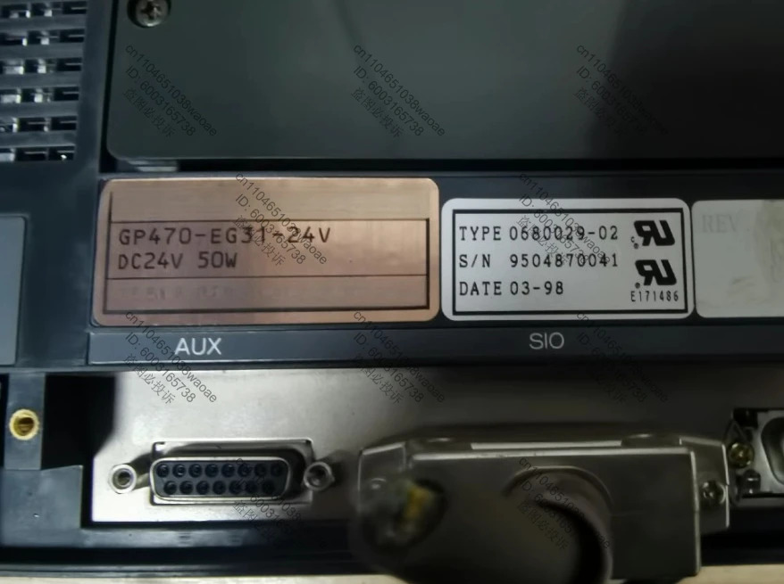 터치 스크린 GP470-EG31-24V DC24V 50W 기능적으로 무결점 리퍼 완료
