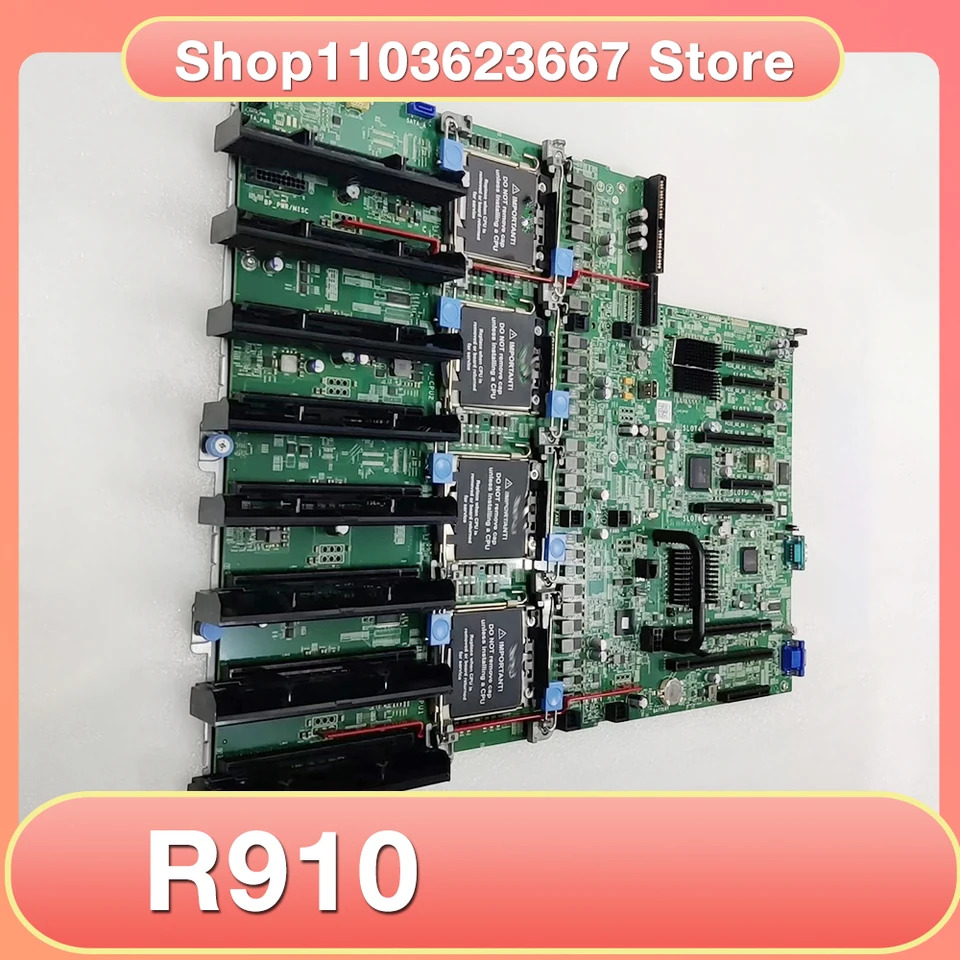 DELL R910 서버 마더보드 E7-4880 보드 지원 JRJM9 P658H OP658H HV8Y2