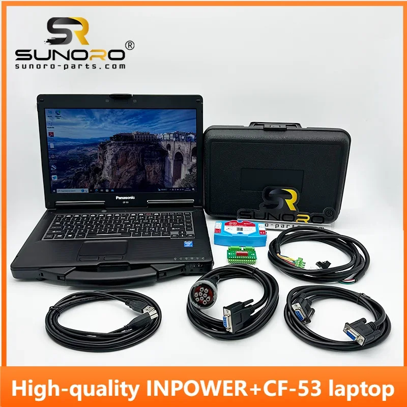 INPOWER Pro 장비 테스터 발전기 세트 진단 도구 BCZJ-S-101 RS232 RS485 TTL 파나소닉 CF-53 노트북