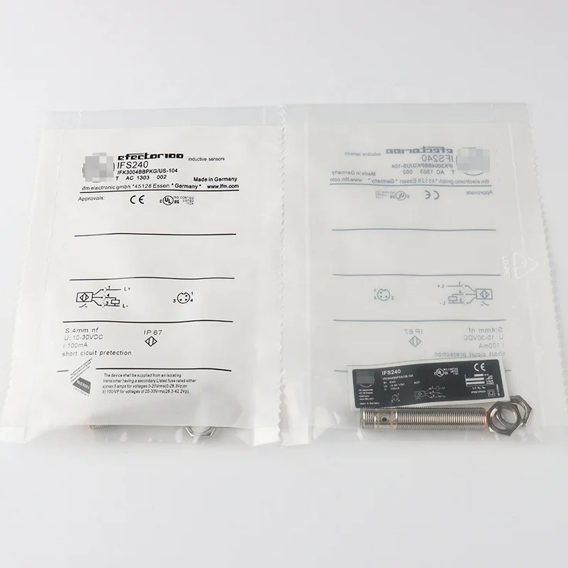 IFM 유도 스위치 센서 IFS240 IFK3004BBPKG/US-104