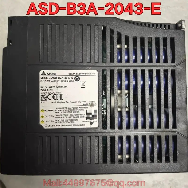 리퍼 ASD-B3A-2043-E 서보 드라이브 기능 리퍼는 정상