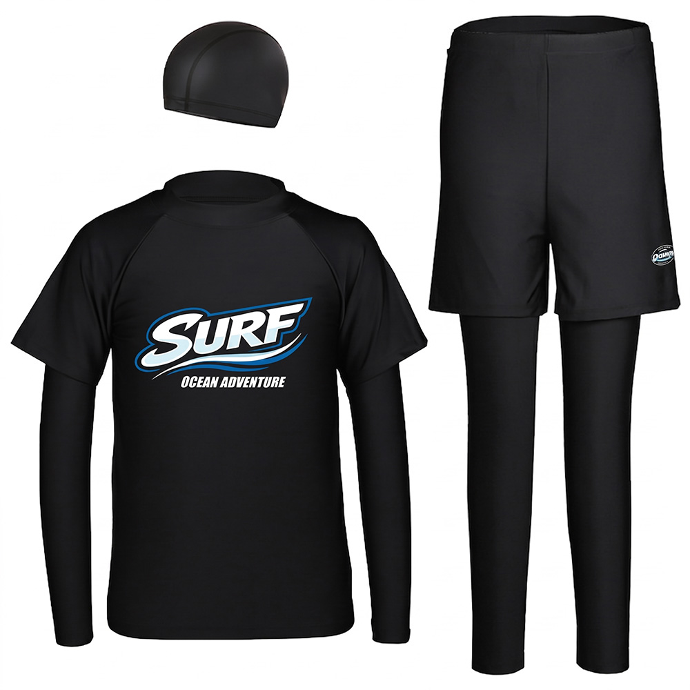 오르웨인 남아 래쉬가드 세트 주니어 생존수영 3종 SURF - 상품 이미지
