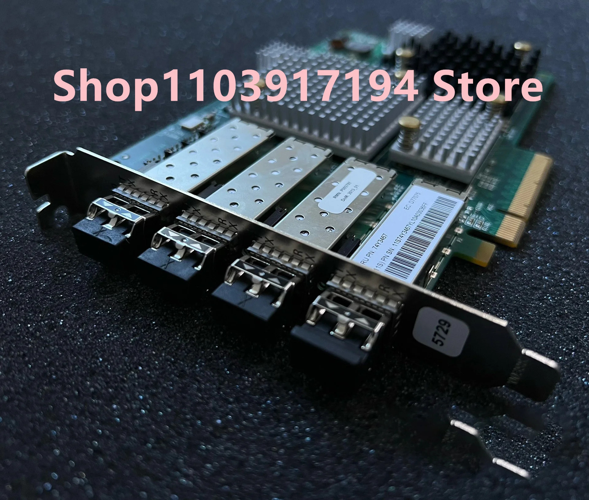 IBM 5729 미니 컴퓨터 광섬유 카드 P7 P8 74Y3467 8G HBA