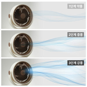 탁상용 미니 선풍기 써큘레이터 좌우회전 소형 사무실 책상 선풍기 개봉기 | 실사용 후기 - 상품 이미지 4
