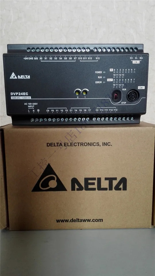 델타 PLC 호스트 DVP24EC00T3 DVP24EC00R3 포장