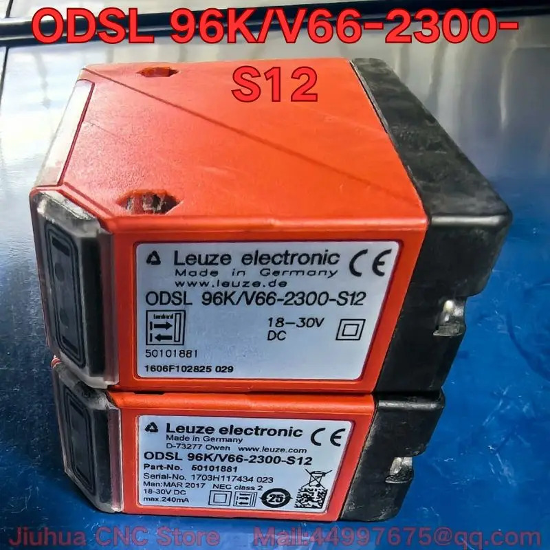 리퍼 ODSL 96K/V66-2300-S12 레이저 거리 측정 센서 기능 리퍼는 정상