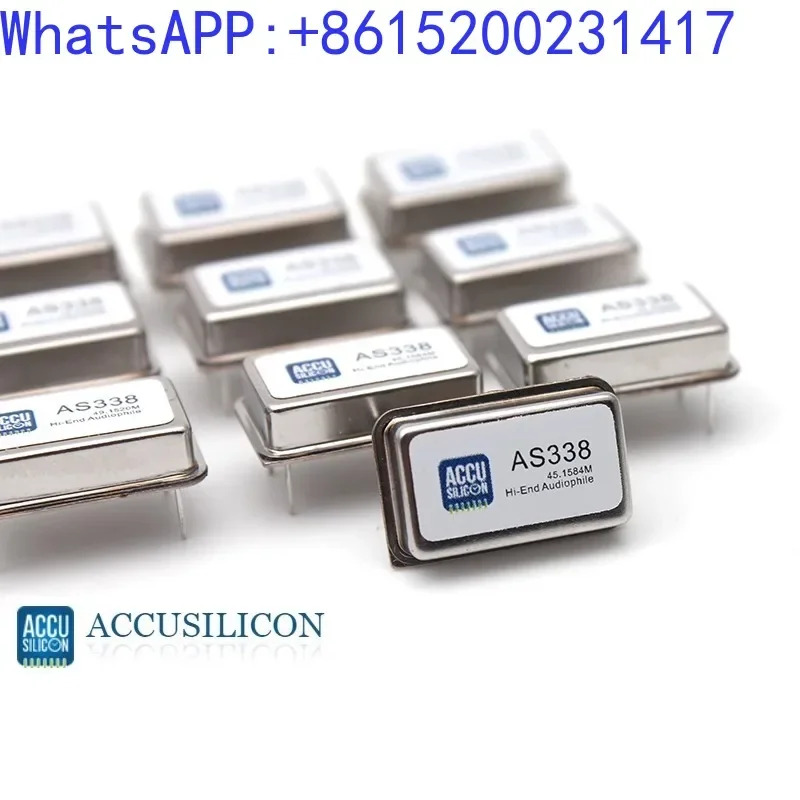 Accusilicon AS338 초고정밀 낮은 위상 소음 지터 하이 엔드 오디오 크리스탈 오실레이터