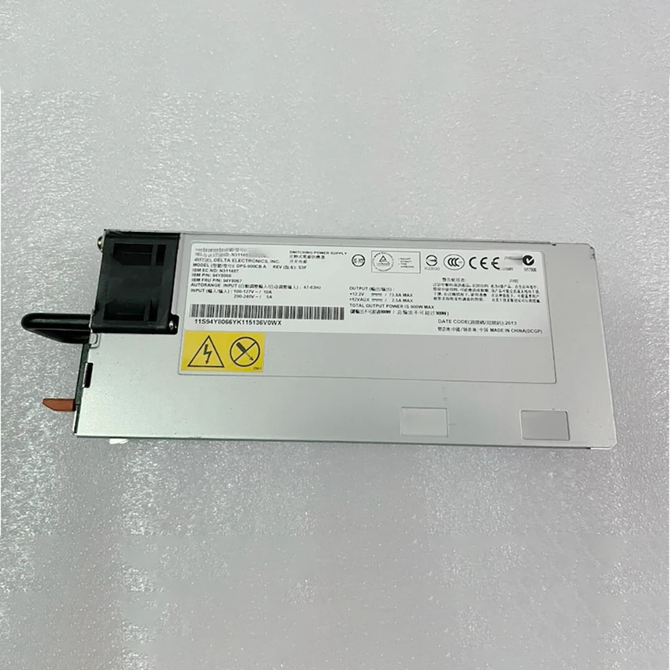 서버 전원 모듈 IBM X3550 x3650M4 94Y8119 900W DPS-900CB A