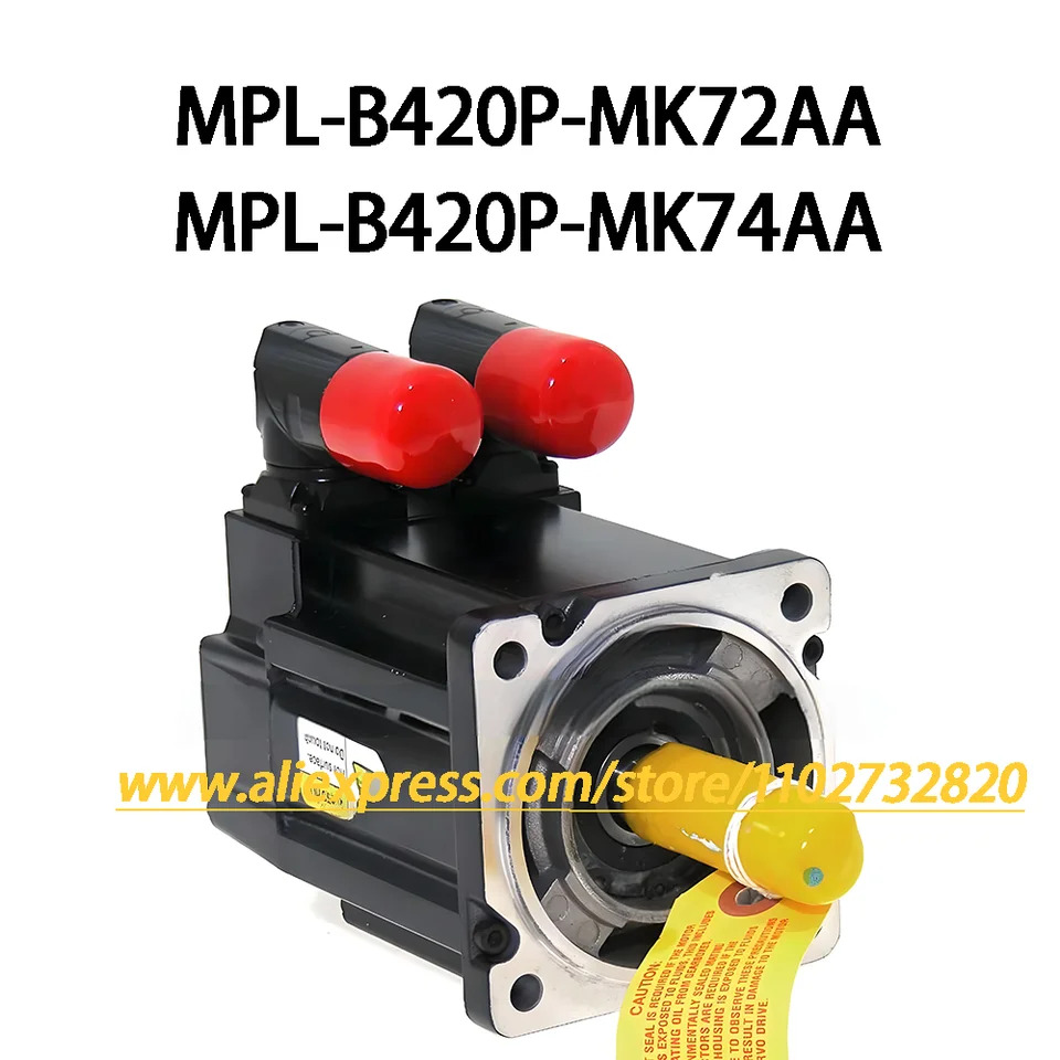 서보 AC 모터 MPL-B420P-MK72AA MPL-B420P-MK74AA 회전 저관성 오리지널 신