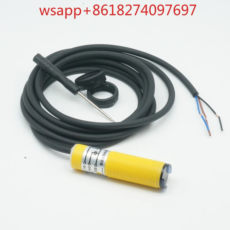 확산 반사 광전스위치 M18 감지 80cm NPN PNP 24V 유도 센서