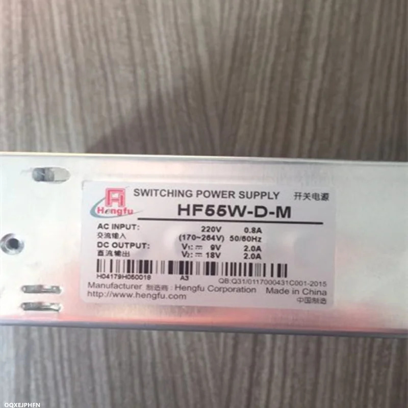 Hengfu HF55W-D 전원공급장치 HF55W-D-M 신 9V2A 18V2A 55W