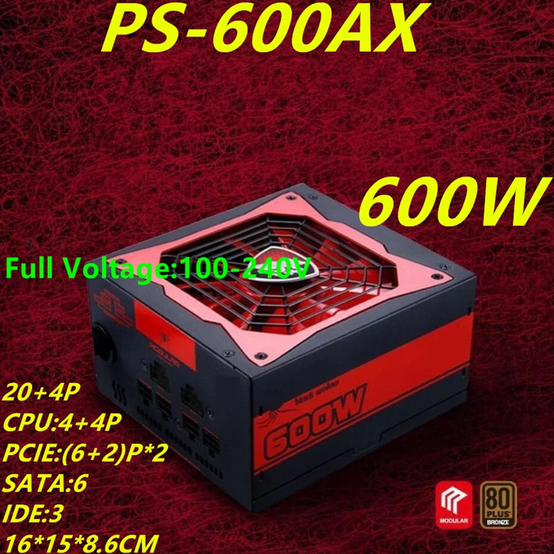 듀얼 CPU 서버 PS-700AX PS-600AX 1Stplayer Black Widow RX460 X1050 PSU 700W 600W 전원공급장치 신