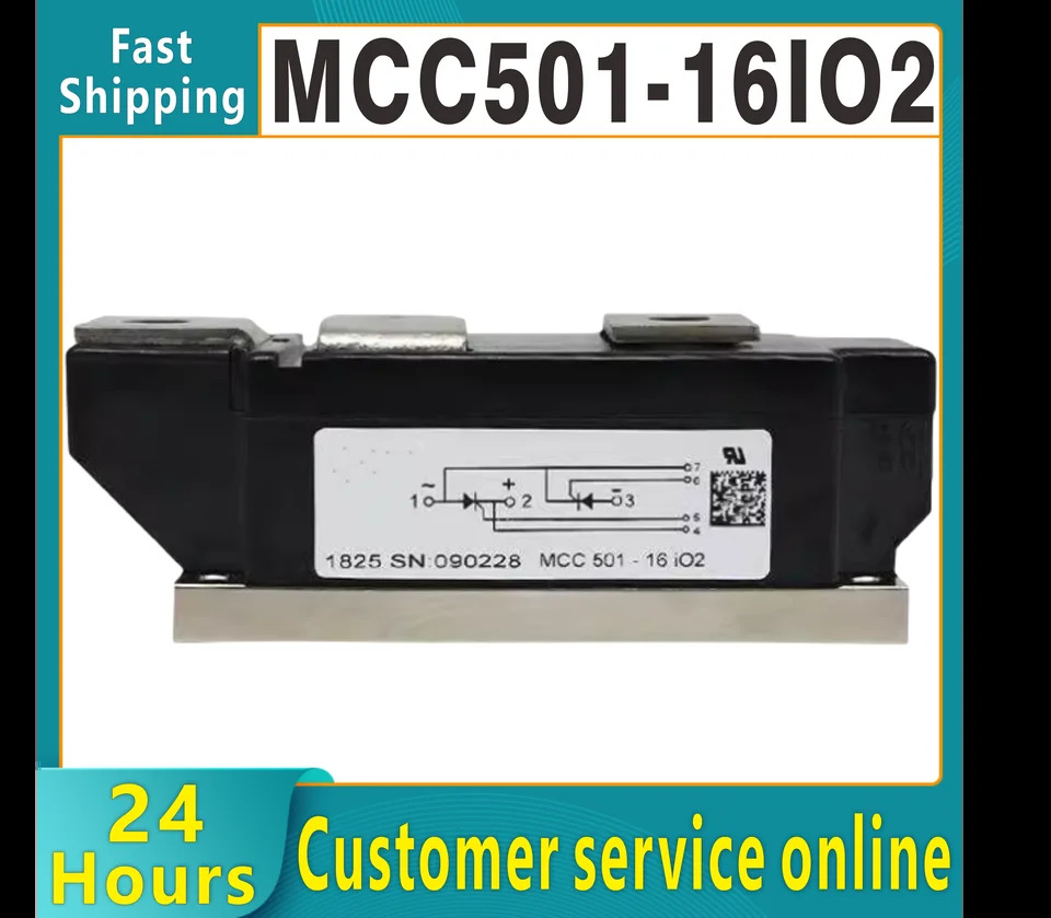 MCC501-16IO2 플랫 SCR 사이리스터 패키지 3상사이리스터 신