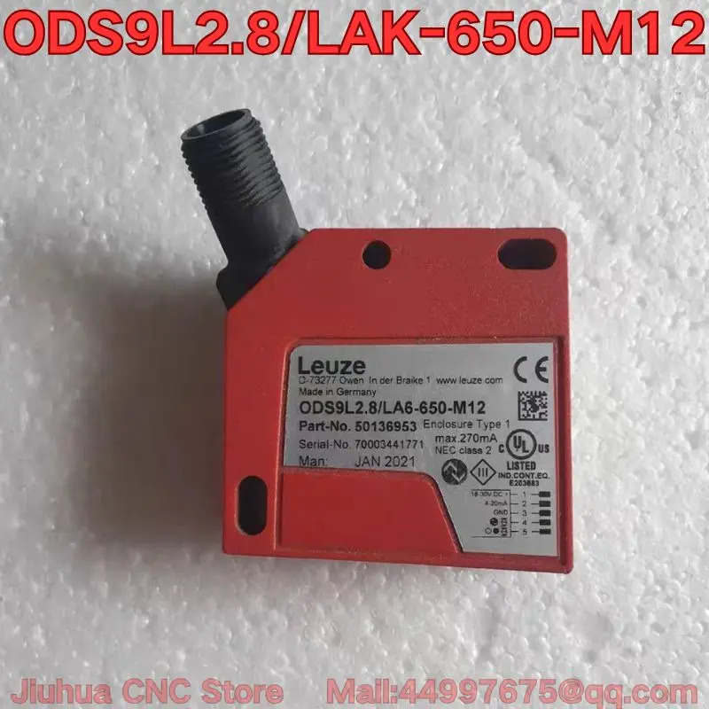 리퍼 ODS9L2.8/LAK-650-M12 레이저 센서 기능 리퍼는 정상