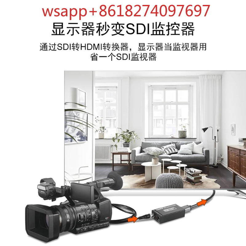 SDI 컨버터 카메라 캡처 카드 방송 등급 디스플레이 화면 SD3G 초고화질 108 3G