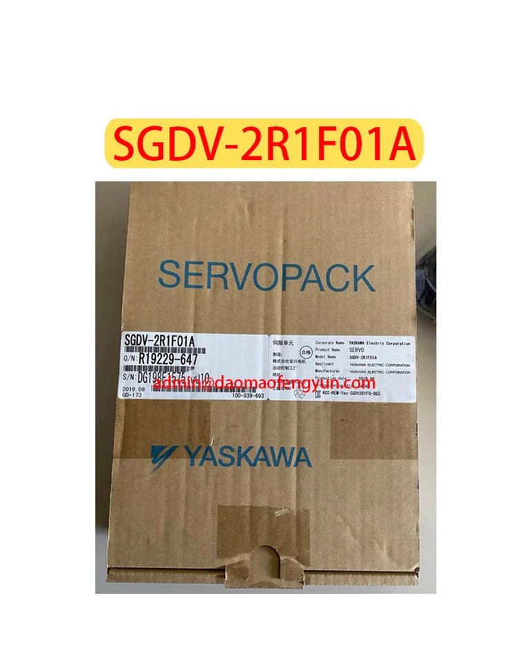 SGDV-2R1F01A 서보 드라이브 SGDV 2R1F01A
