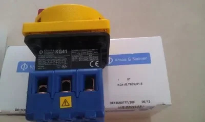 KG41B Kraus Naimer 3P 차단기 오스트리아 블루 스위치 중플레이트 T203/01E