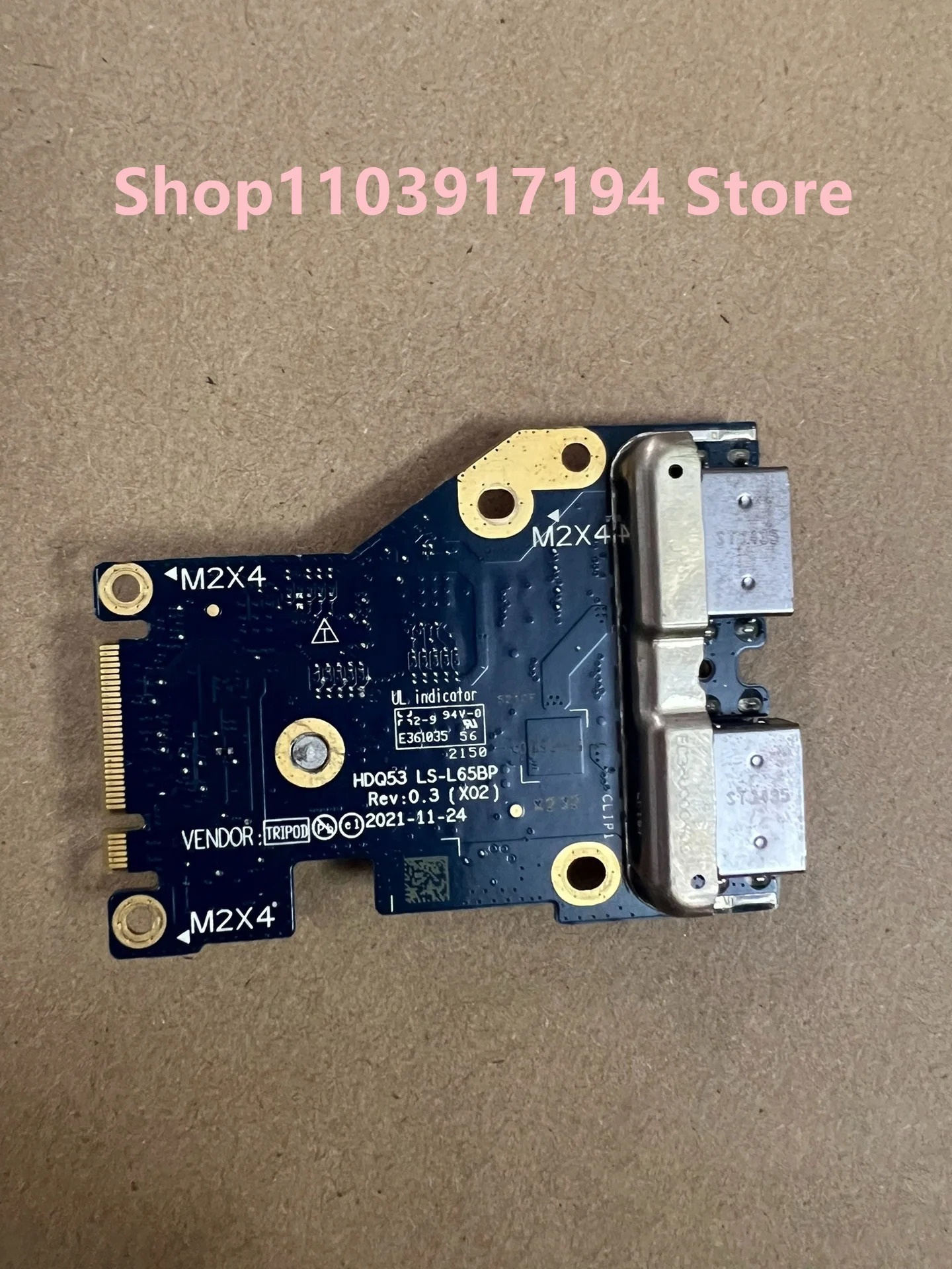 델 Aiienware M15 R7 USB IO 소형 보드 HDQ53 LS-L65BP
