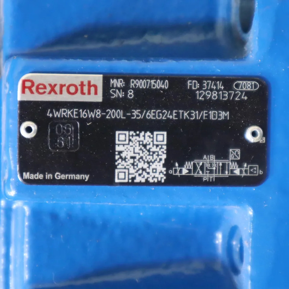 R900715040 4WRKE16W8-200L-3X/6EG24ETK31/F1D Rexroth REXROTH
