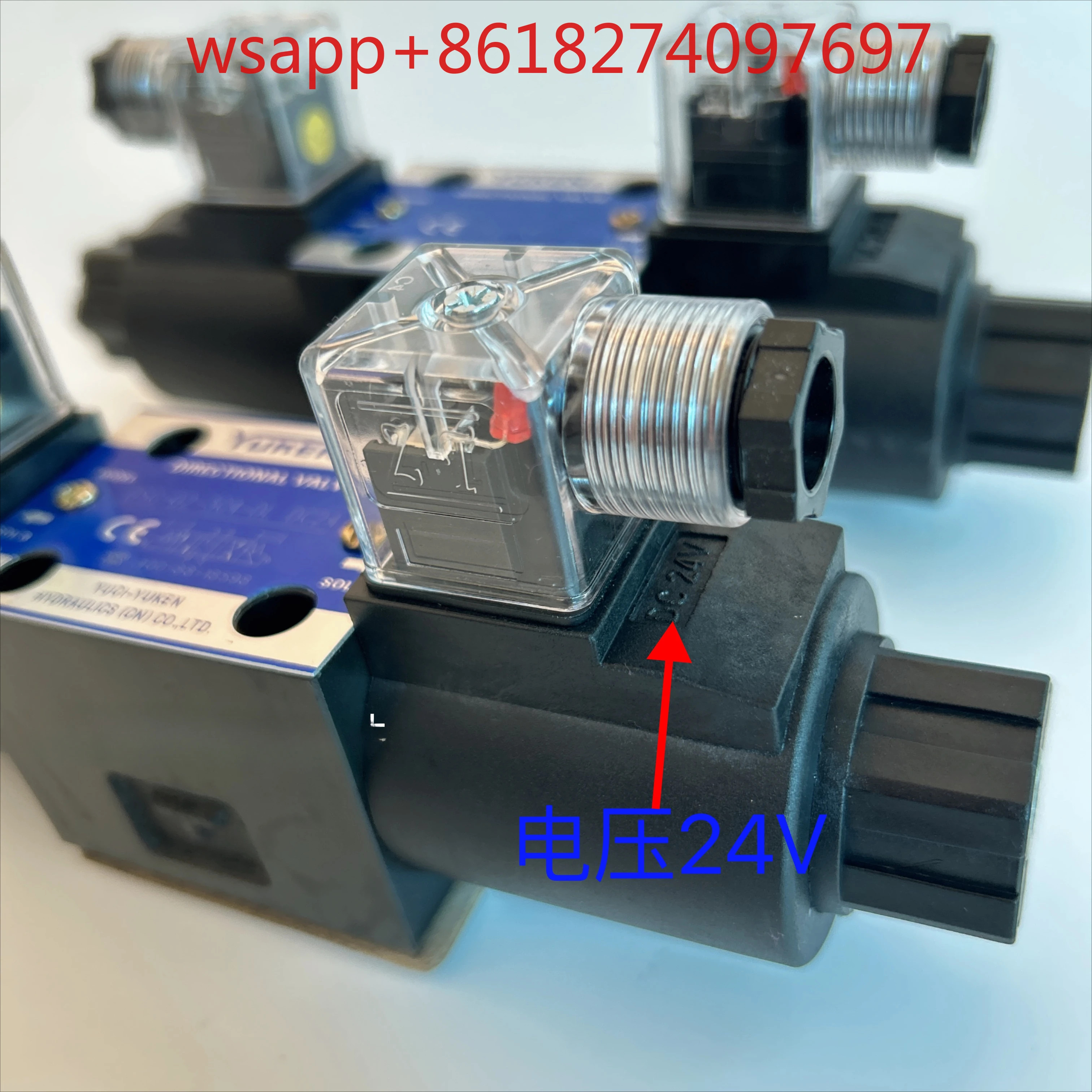유압 솔레노이드 밸브 방향 DSG-02-3C2 3C4 DC24 YUKEN