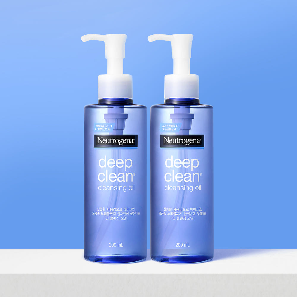 뉴트로지나 딥클린 클렌징오일 200ml 2개 가격 비교 켄뷰 공식몰 뉴트로지나 딥클린 클렌징오일 200ml 2개
