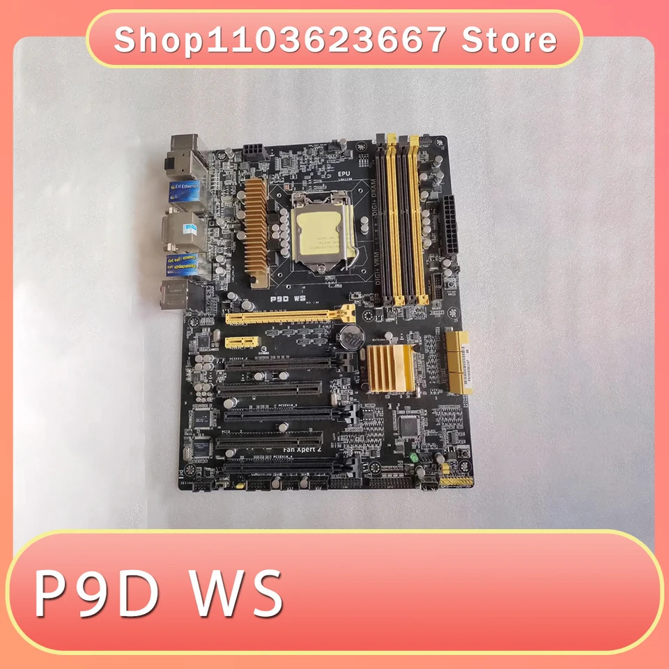아수스호환 워크스테이션 마더보드1150 핀 단방향 서버 마더보드 P9D WS