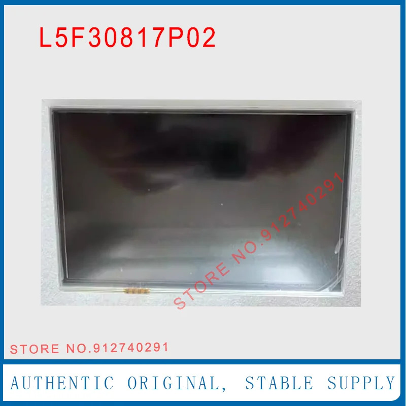 자동차 GPS 네비게이션LCD 디스플레이 화면 터치 스크린 패널 L5F30817P02 AE080A 오리지널 8 인치